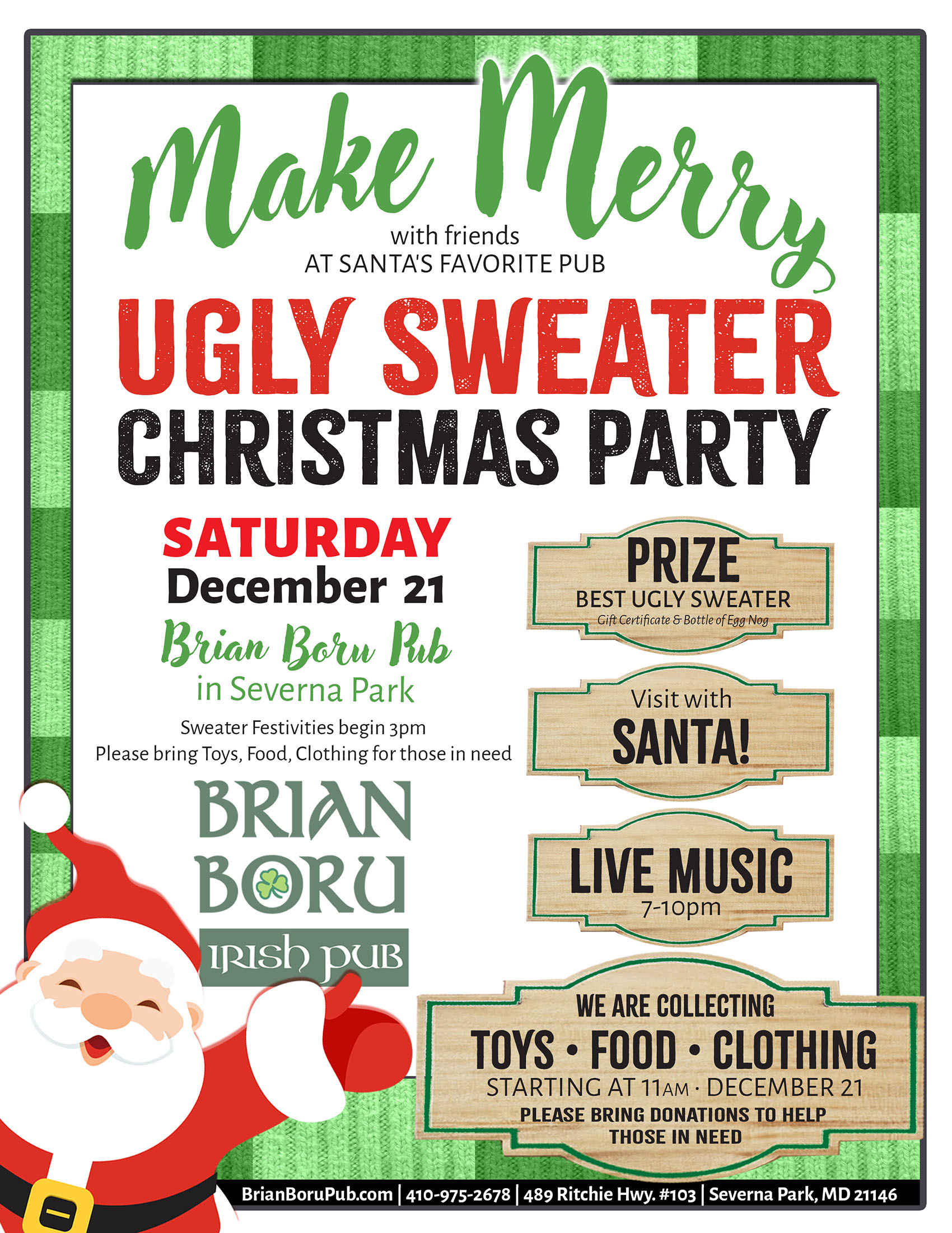 BB UglySweaterPartyGRINCH LTR WEB