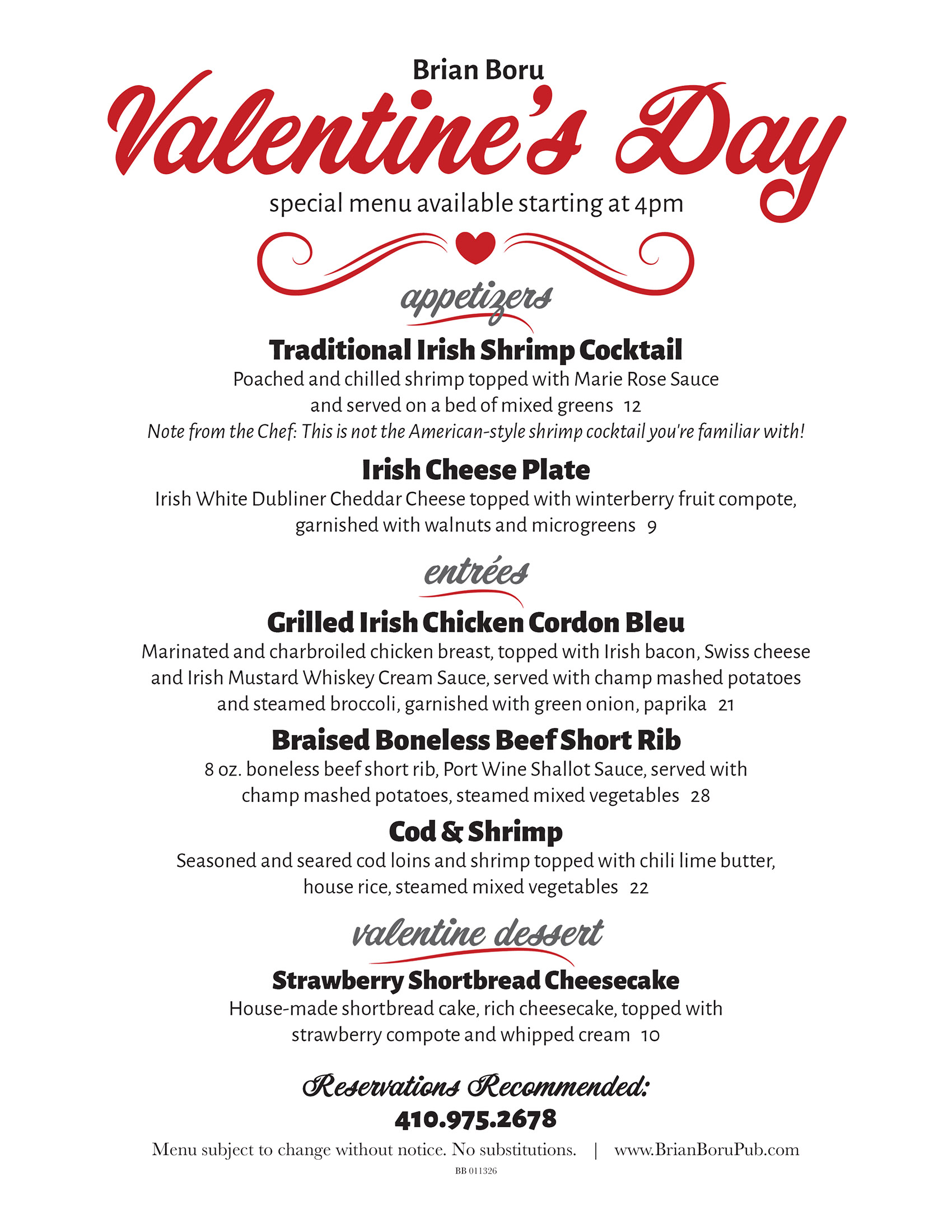 BB valentine 2023 LTR MENU 021023 WEB