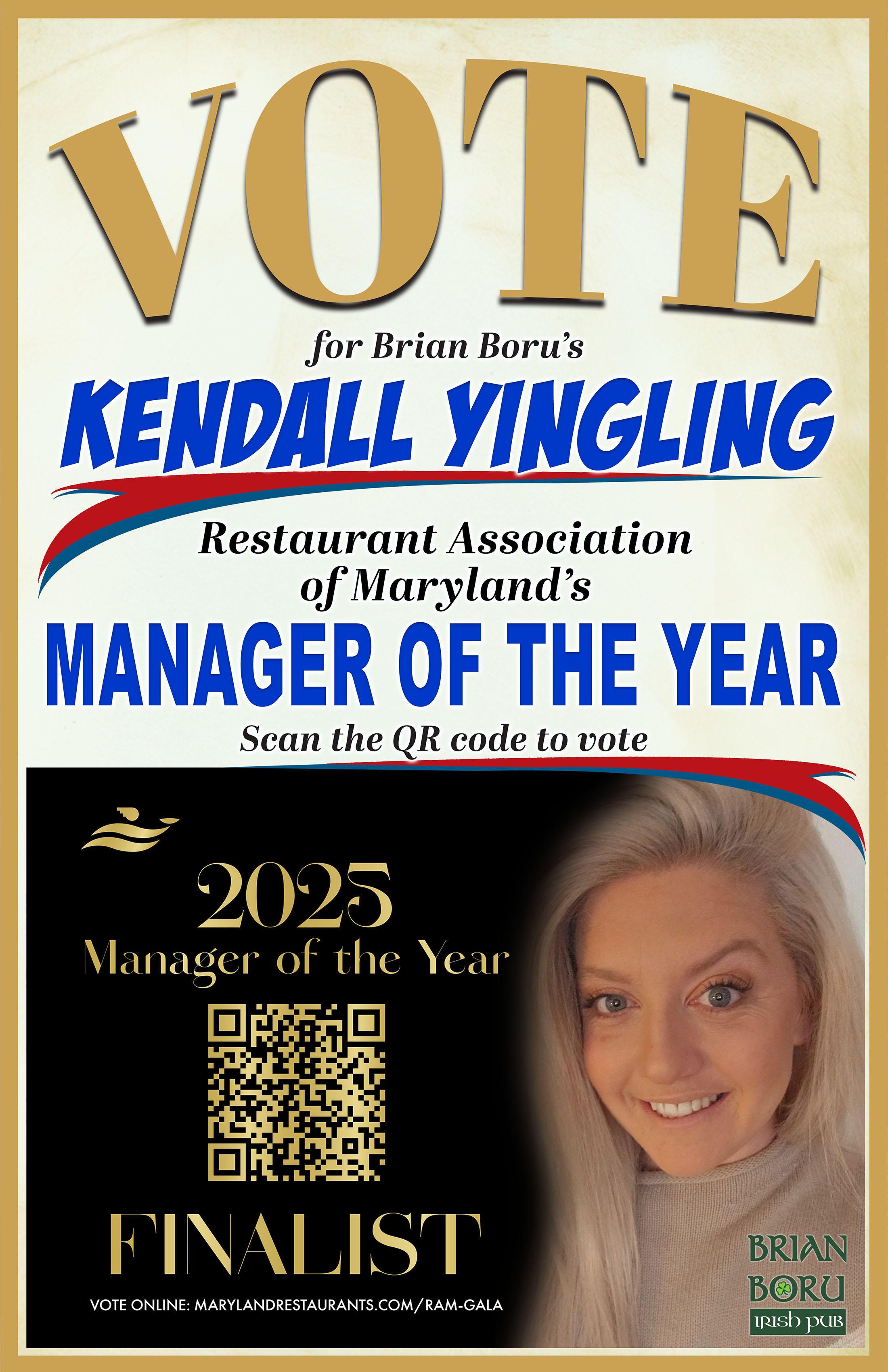 VoteKendall 11x17poster WEB